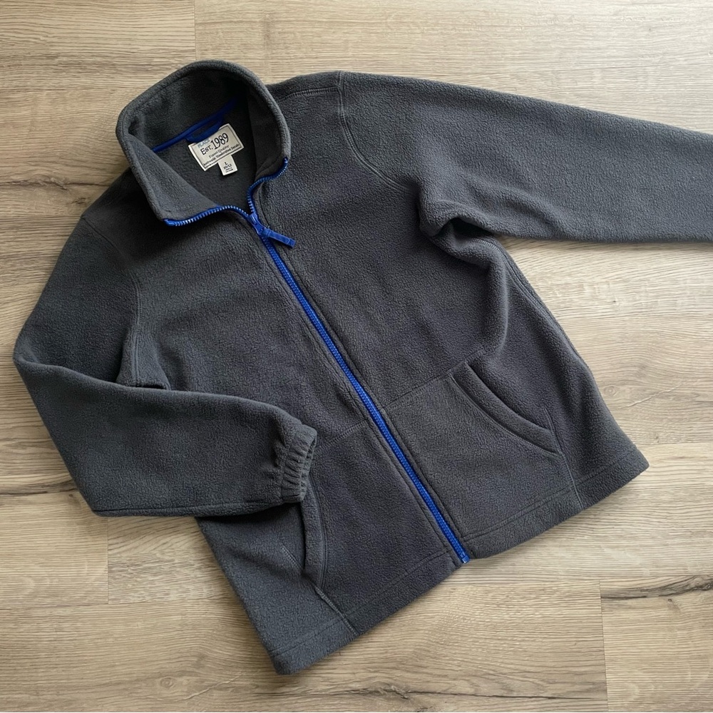 4/$25 | Children’s Place | Gray Zip-Up Fleece Jacket for Boys | L (10-12) - Picture 2 of 5